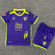 2024/25 Malaga Away Short Sleeve Kids' Jersey