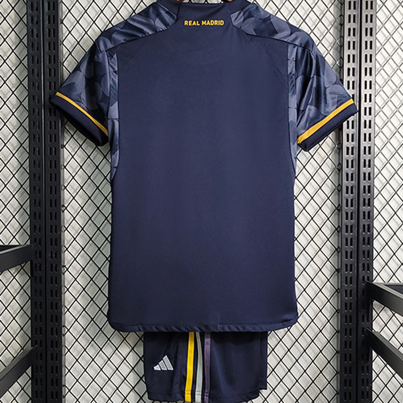 2023/24 Real Madrid Away Short Sleeve Kids' Jersey