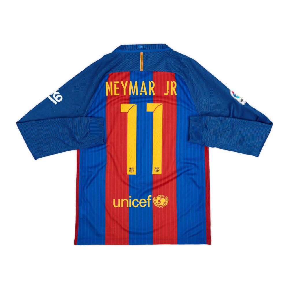 2016-17 FC Barcelona Home Long Sleeve Kit