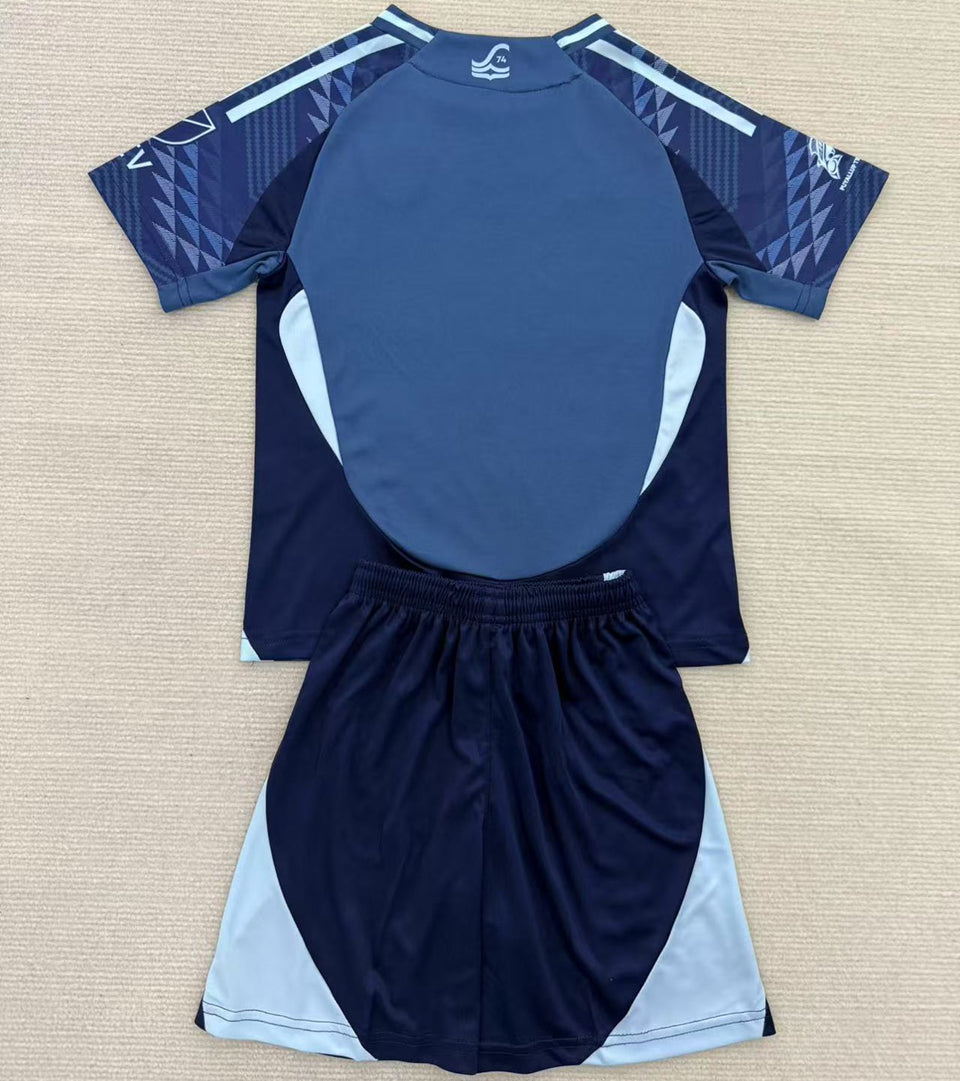 2025/26 Seattle Sounders Away Short Sleeve Kids Jersey