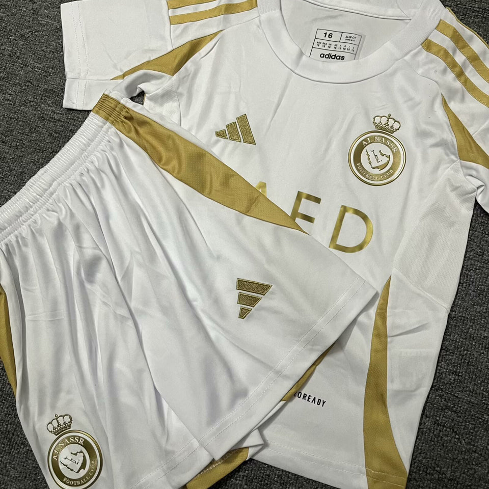 2024/25 Al Nassr Third Short Sleeve Kids' Jersey