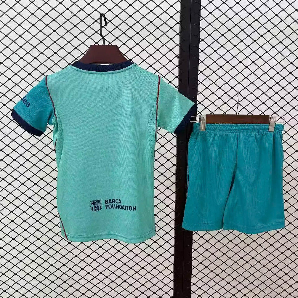 26/27 FC Barcelona Third Kit Kids