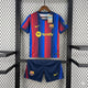 26/27 FC Barcelona Home Kit Kids (With Spotify Logo)