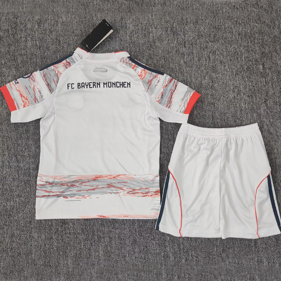 2025-26 Bayern Munich Away Kit Kids