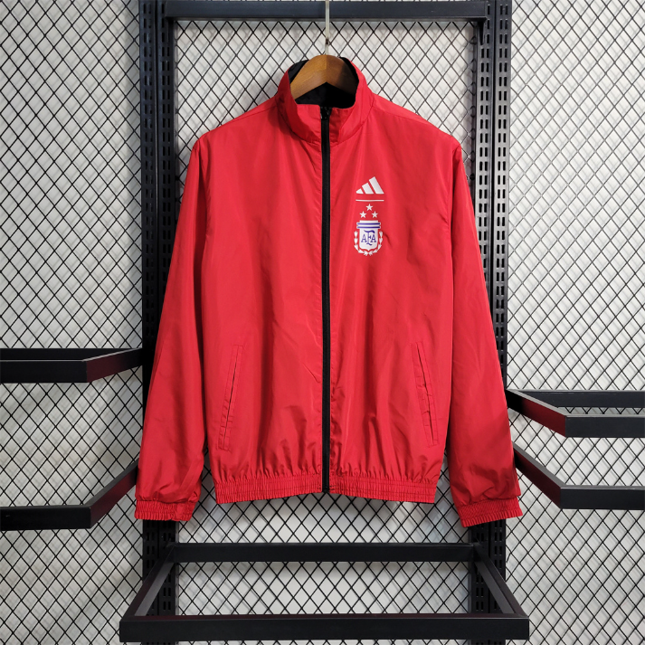 Argentina Windbreaker Red Black