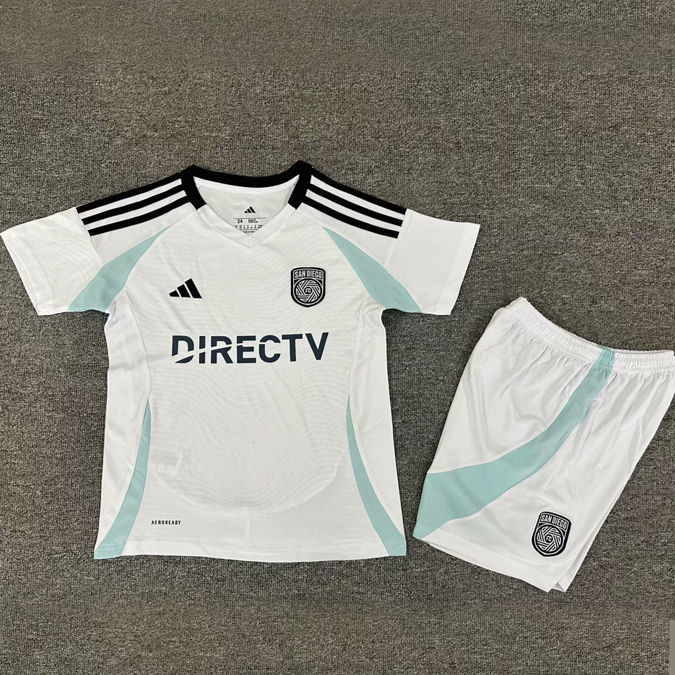 2025/26 San Diego FC Away Short Sleeve Kids' Jersey