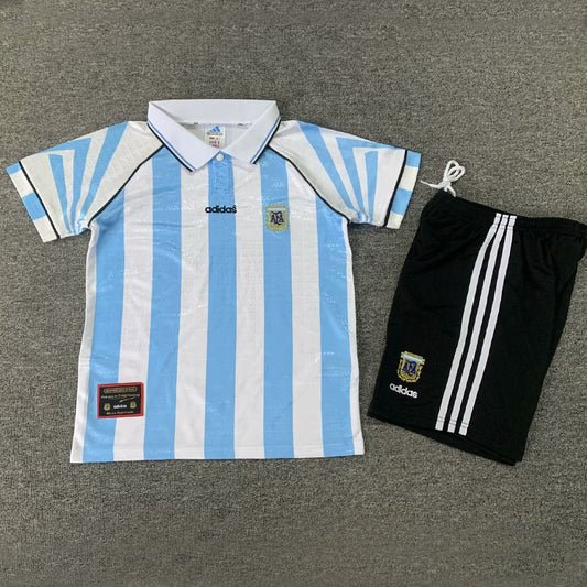 1996/97 Argentina Home Kids Retro Teams