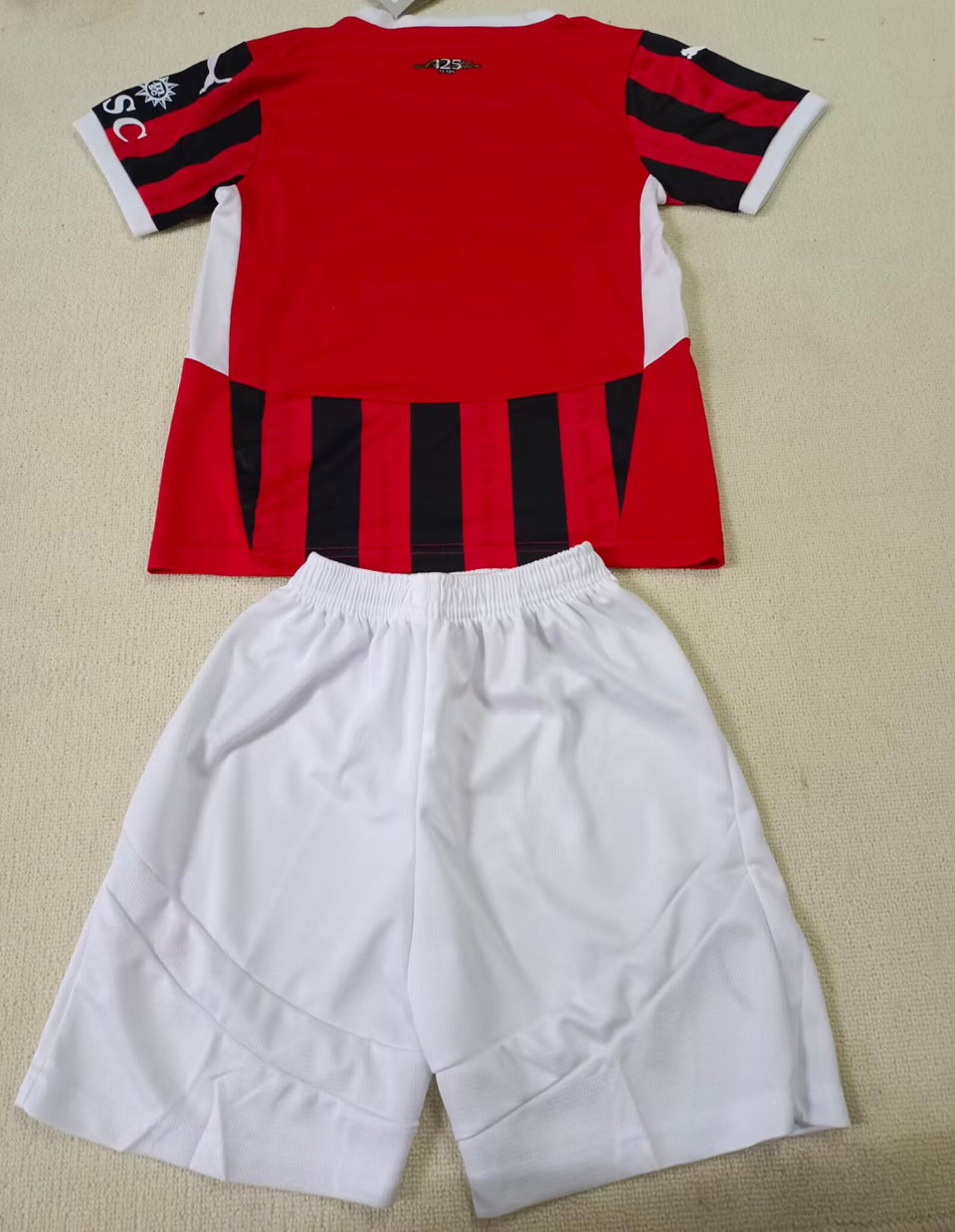 2024/25 AC Milan Home Short Sleeve Kids Jersey