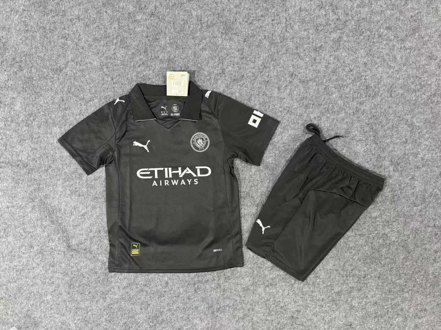 2025-26 Manchester City FC Away Kit Kids