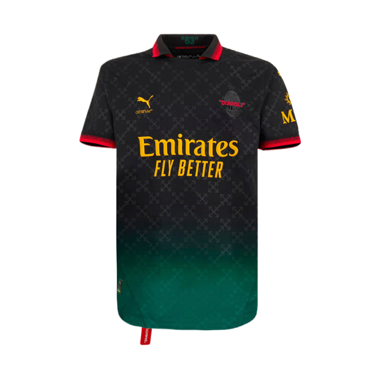 2024-25 AC Milan x Off-White Special Edition Kit