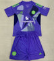 2024/25 Manchester United Goalkeeper Short Sleeve Jersey for Kids