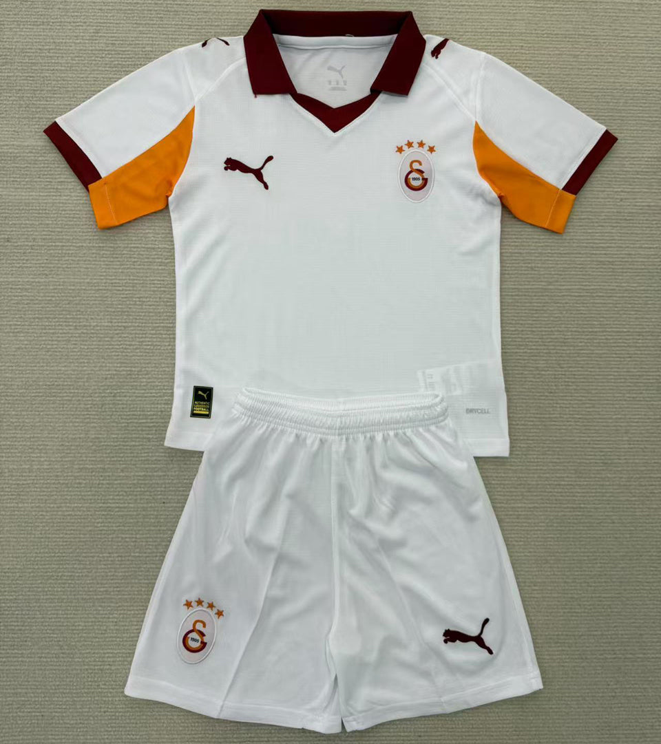 2025/26 Galatasaray Away Short Sleeve Kids' Jersey