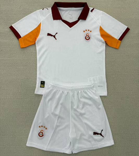 2025/26 Galatasaray Away Short Sleeve Kids' Jersey