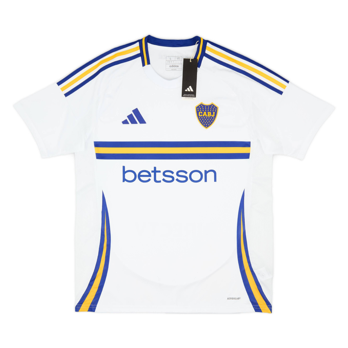 2024-25 CA Boca Juniors Away White Kit