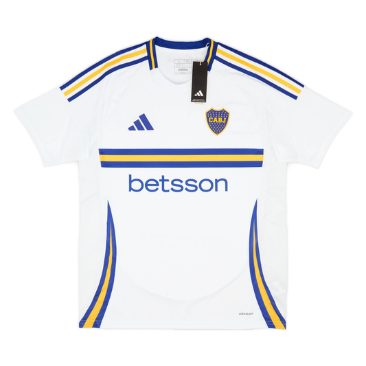 2024-25 CA Boca Juniors Away White Kit