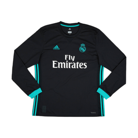 2017-18 Real Madrid CF Away Long Sleeve Kit
