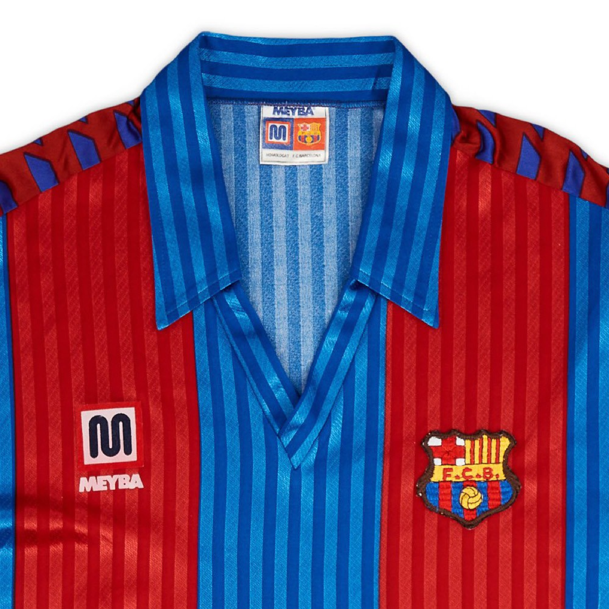 1991-92 FC Barcelona Home Long Sleeve Kit