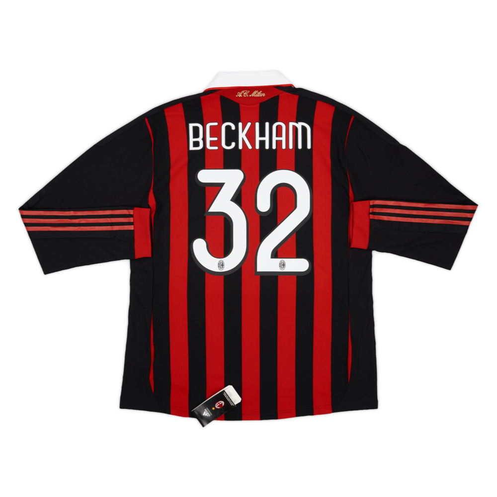 2009-10 AC Milan Home Long Sleeve Kit