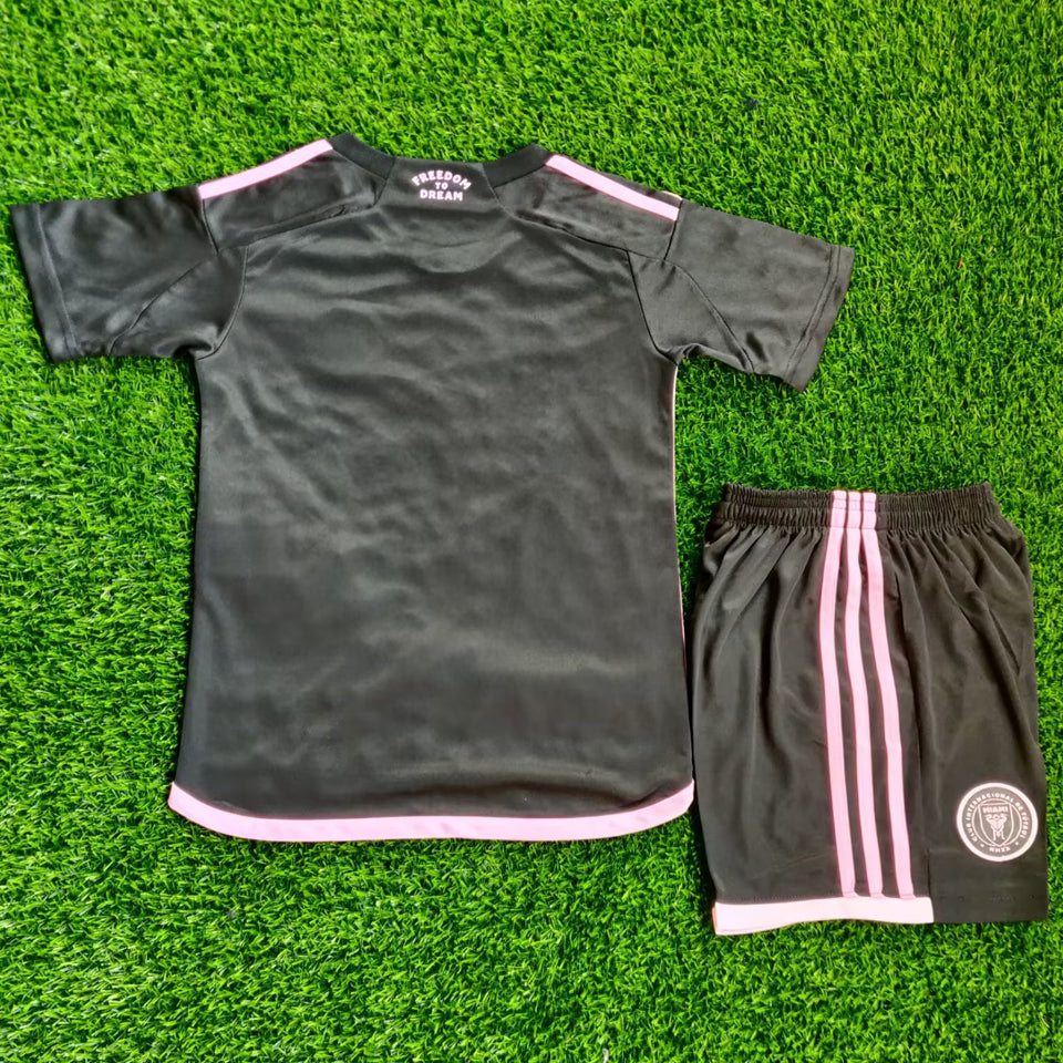 2023/24 Inter Miami Away Short Sleeve Kids' Jersey