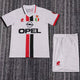 1996/97 AC Milan Away Short Sleeve Retro Kids Jersey