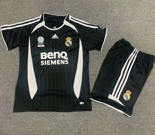 2006/07 Real Madrid Away Short Sleeve Retro Kids Jersey