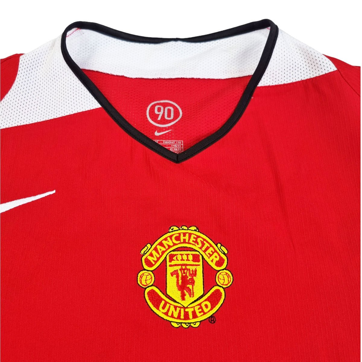 2004-06 Manchester United FC Home Long Sleeve Kit