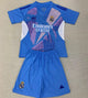 2024/25 Real Madrid Goalkeeper Short Sleeve Jersey for Kids