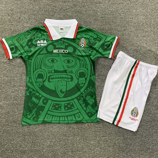 1998 Mexico Home Kids Retro Teams