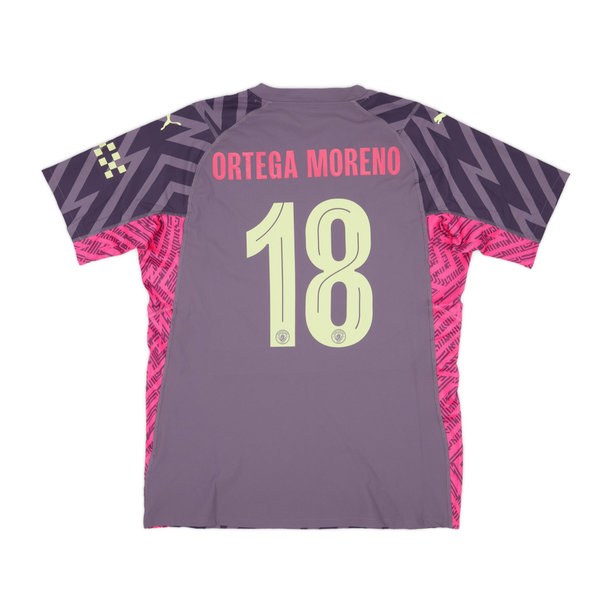2023-24 Manchester City FC Goalkeeper Kit Lilac