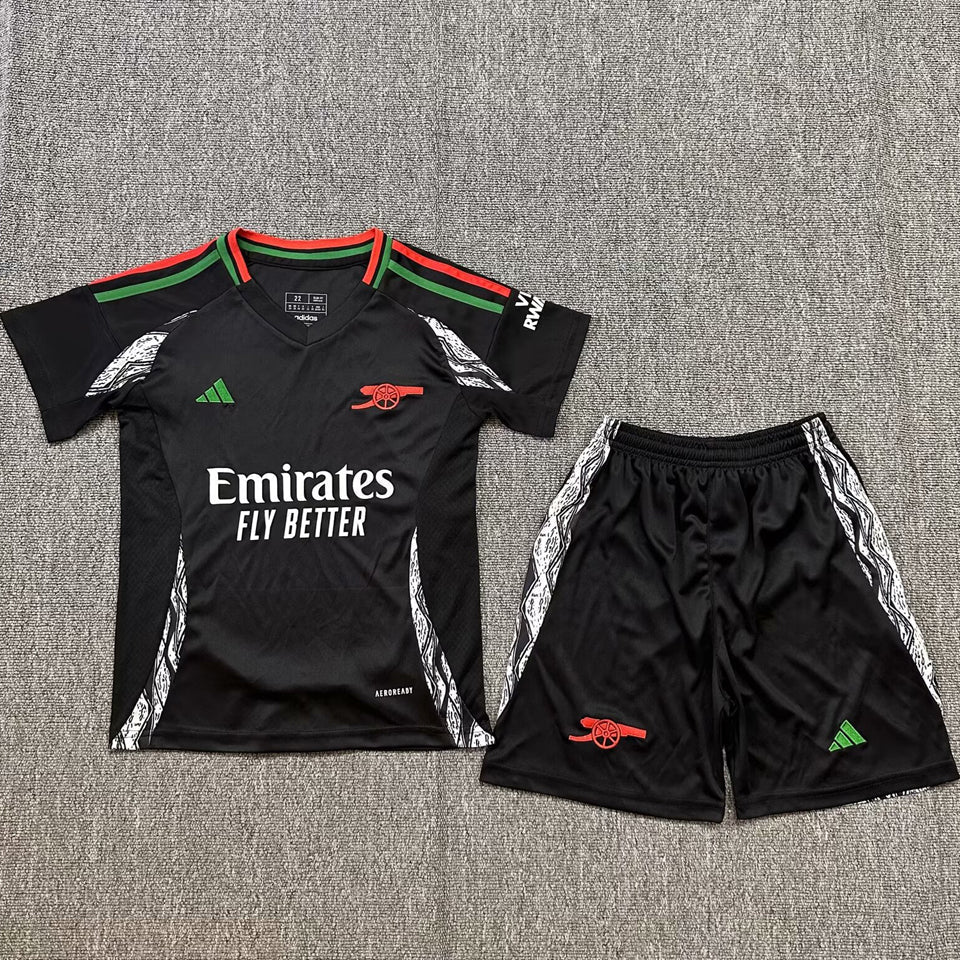 2024/25 Arsenal Away Short Sleeve Kids' Jersey