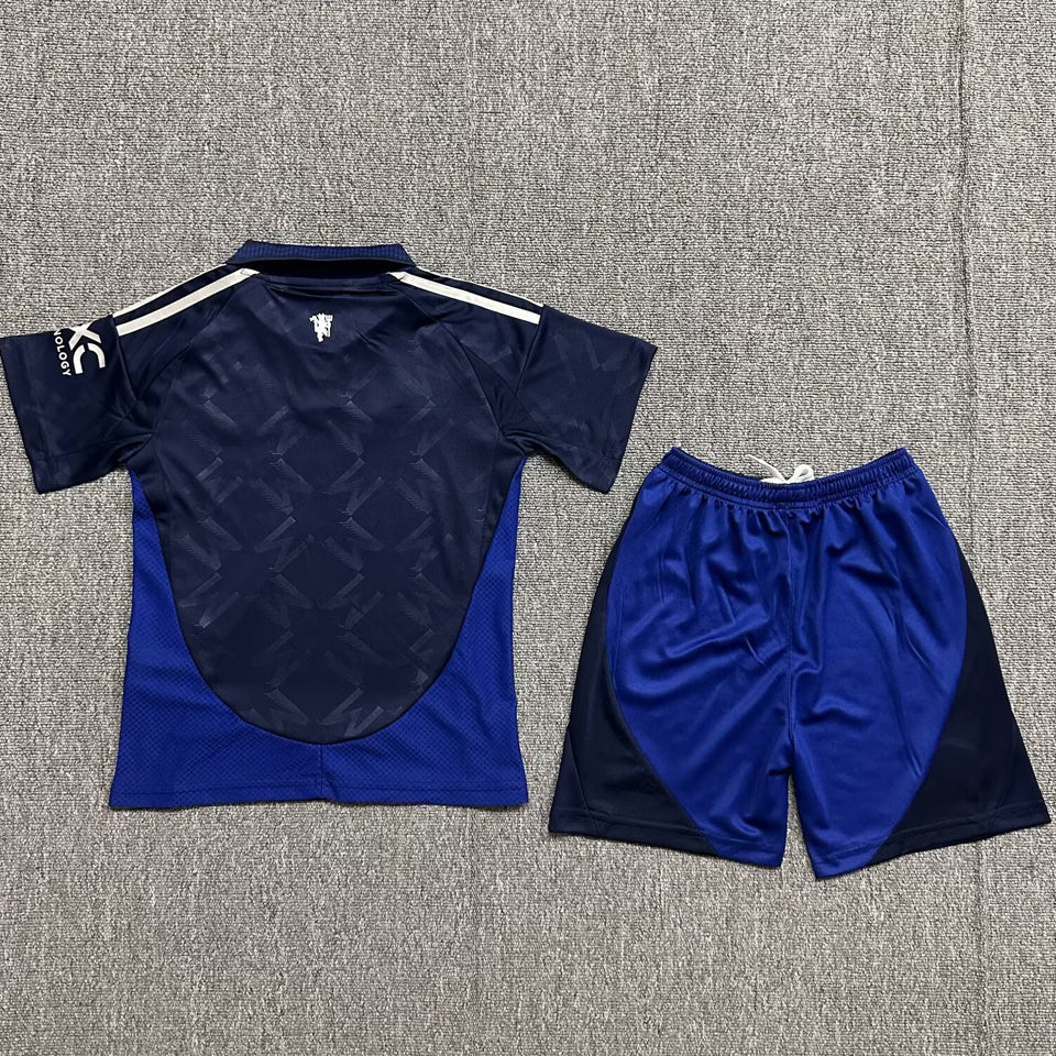 2024/25 Manchester United Away Short Sleeve Kids' Jersey