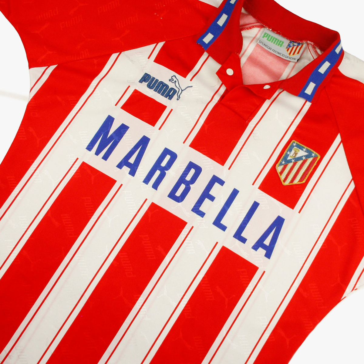 1995-96 Atlético de Madrid Home Kit