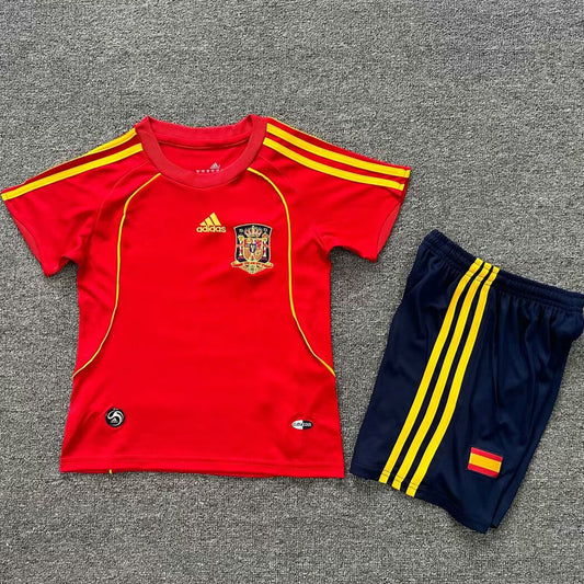 2008 Spain Home Children's Retro Teams