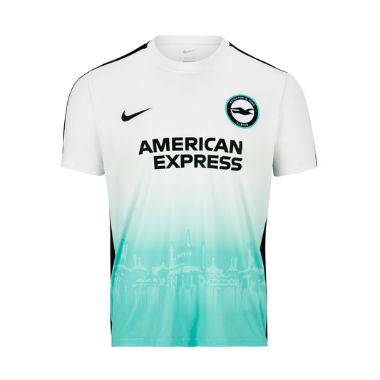 2023-24 Brighton &amp; Hove Albion FC Kit Special Edition White Turquoise