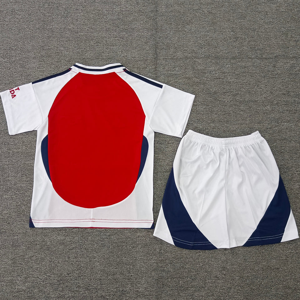 2024/25 Arsenal Home Short Sleeve Kids Jersey