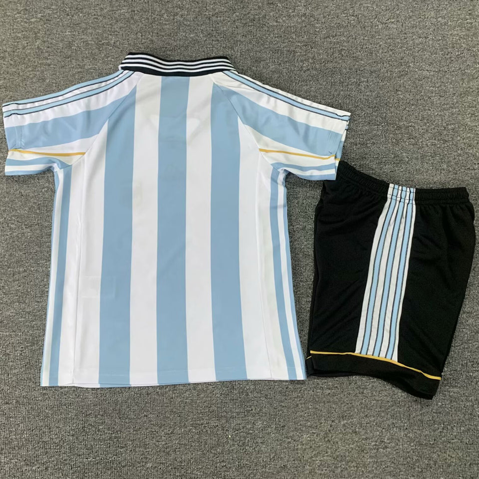 1998 Argentina Home Children's Retro Team