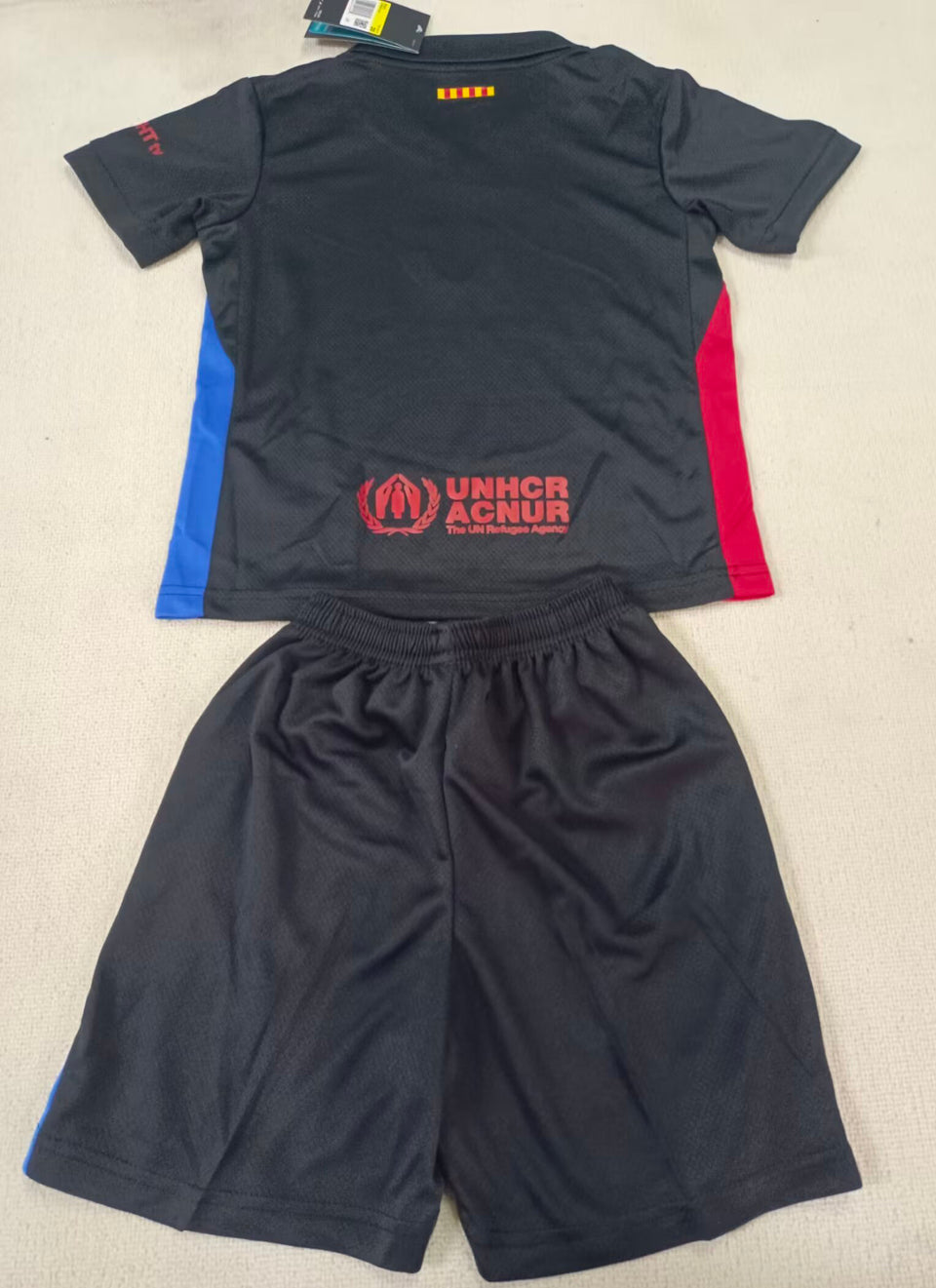 2024/25 Barcelona Away Short Sleeve Kids Jersey