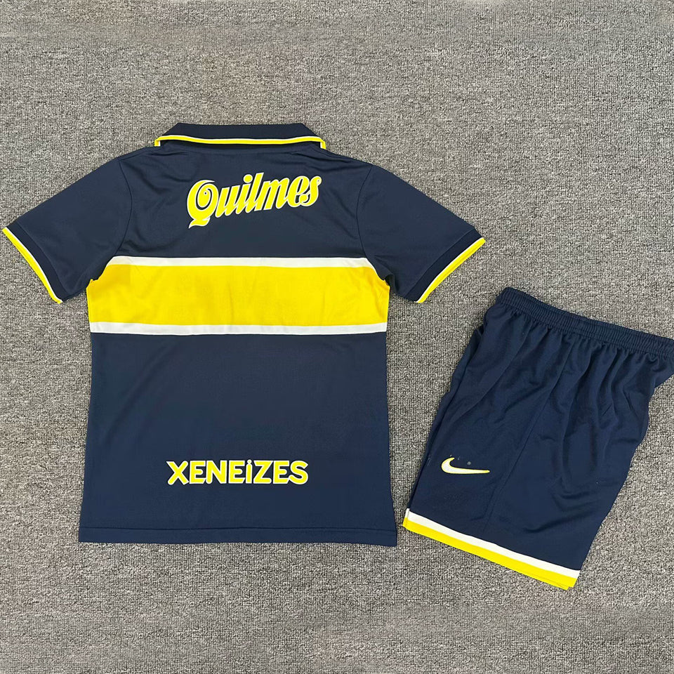 1996/97 Boca Juniors Home Short Sleeve Retro Jersey
