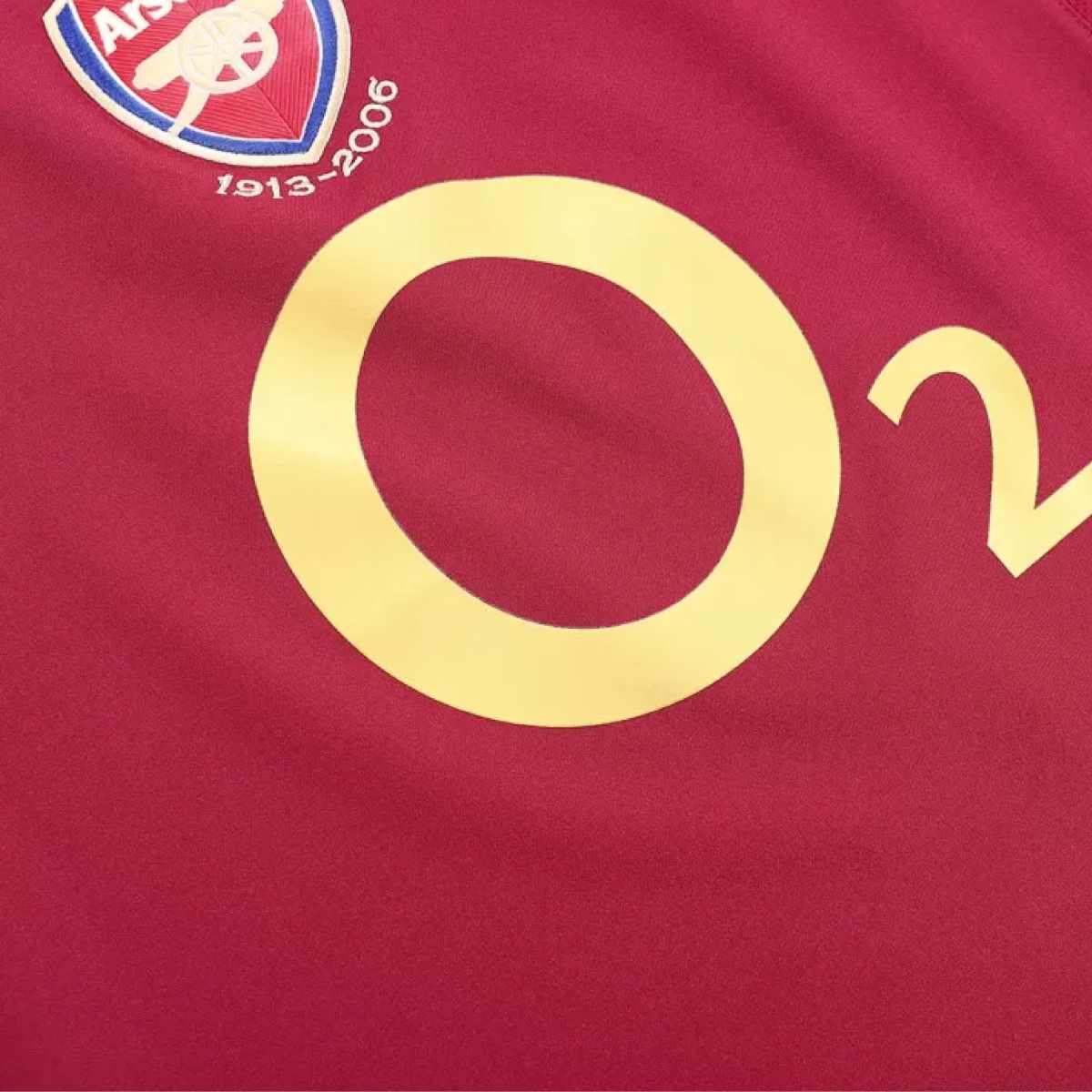 2005-06 Arsenal FC Home Long Sleeve Kit