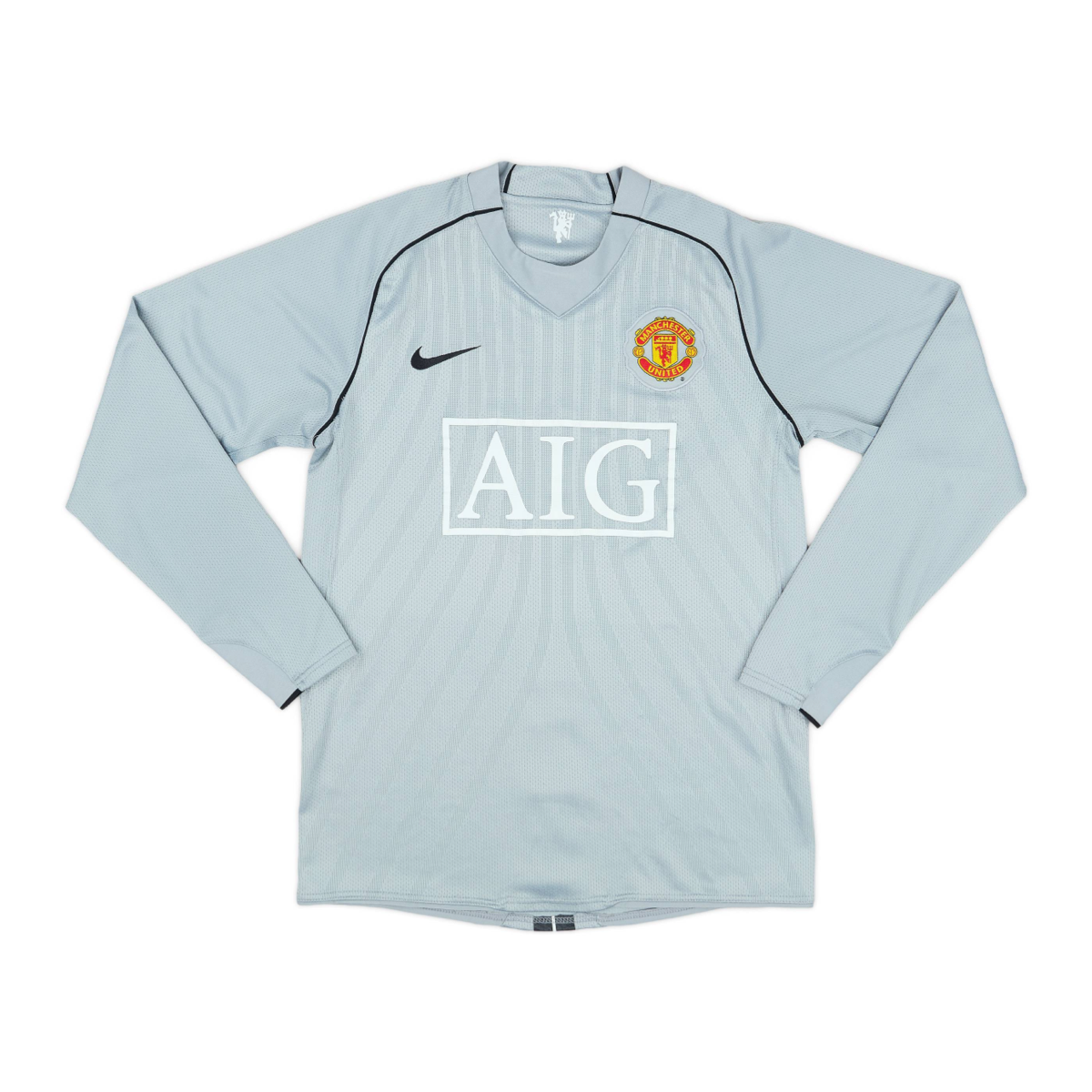2007-08 Manchester United FC Goalkeeper Kit Gray Long Sleeve