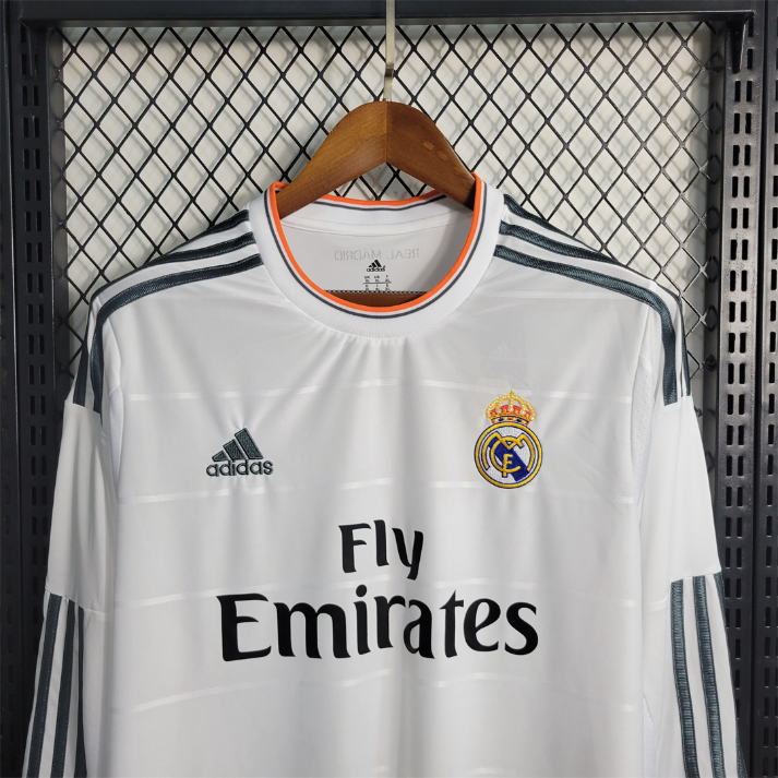 2013-14 Real Madrid CF Home Long Sleeve Kit