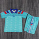 1992/95 Barcelona Away Short Sleeve Retro Kids Jersey