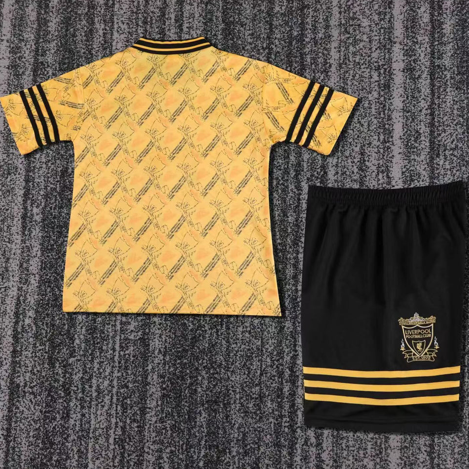 1994/96 Liverpool Third Short Sleeve Retro Kids Jersey