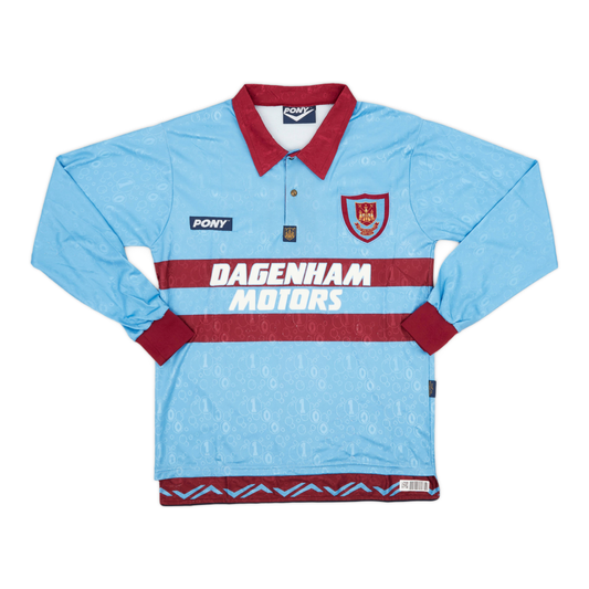 1995-97 West Ham United FC Long Sleeve Away Kit