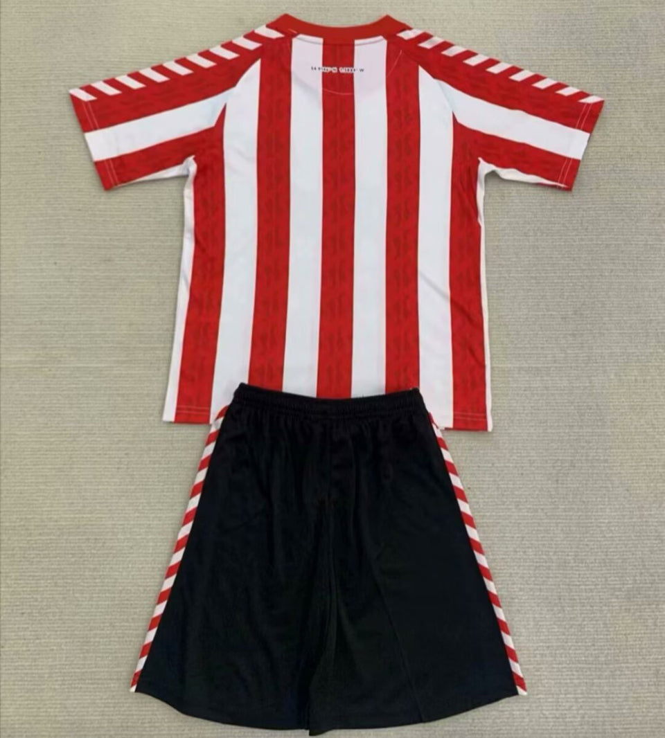 2024/25 Sunderland Home Short Sleeve Kids Jersey