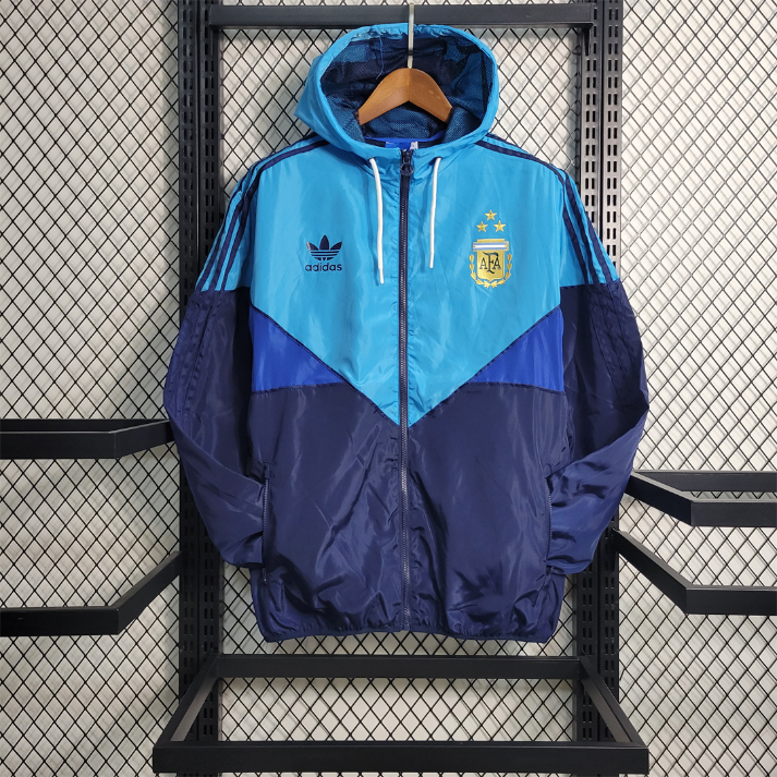 Argentina Blue Windbreaker