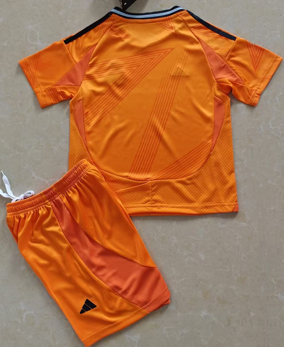 2024/25 Real Madrid Away Short Sleeve Kids Jersey