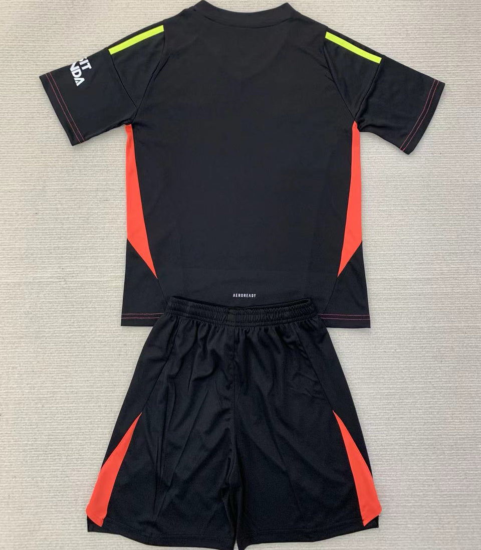 2024/25 Arsenal Goalkeeper Short Sleeve Jersey for Kids