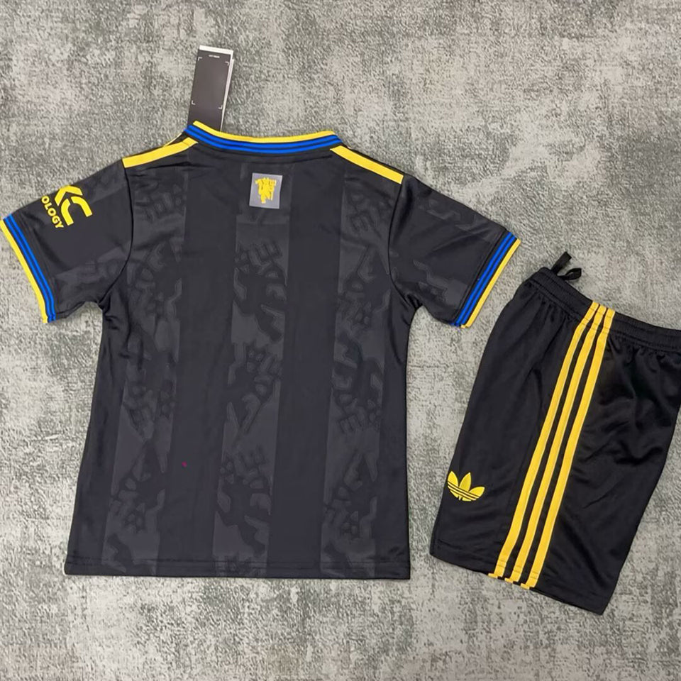 2025/26 Manchester United Third Short Sleeve Kids' Jersey