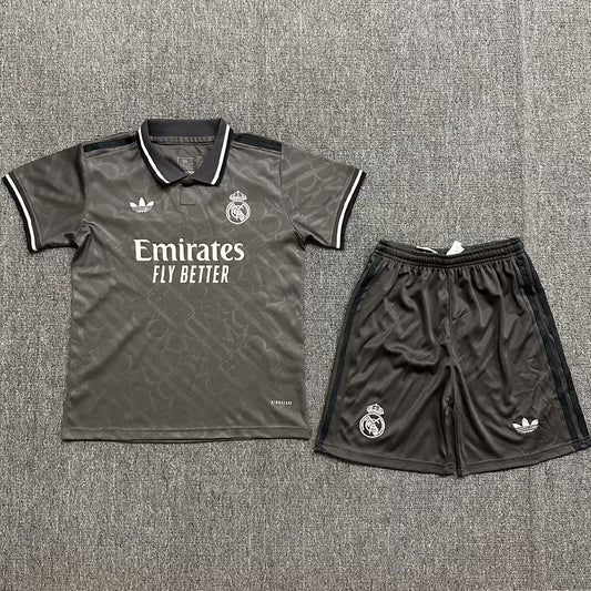 2024/25 Real Madrid Third Short Sleeve Kids' Jersey